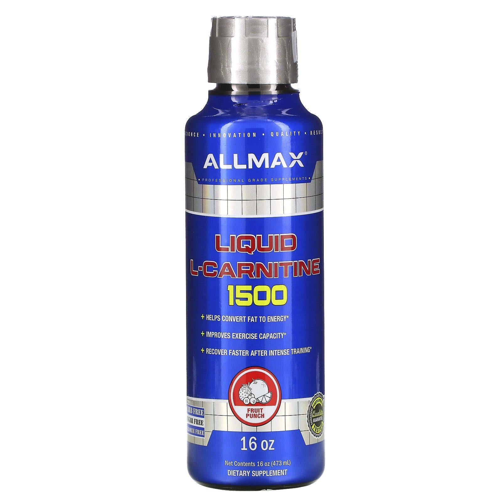 L-CARNITINA LIQUIDA ALLMAX AVC SUPLEMENTOS L-CARNITINA LIQUIDA ALLMAX AVC SUPLEMENTOS