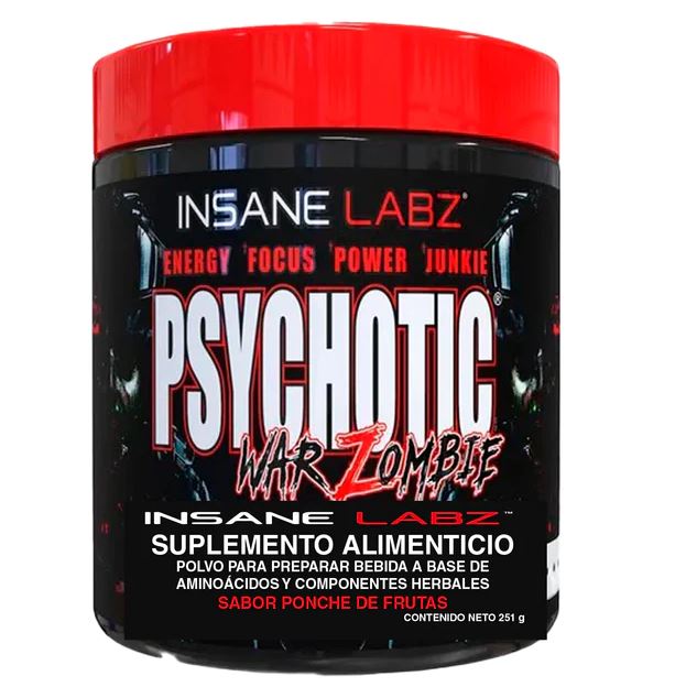 Psychotic war zombie