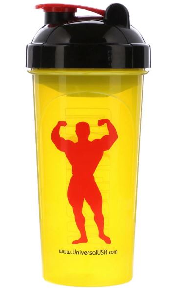 SHAKER AMARILLO 25 OZ UNIVERSAL NUTRITION