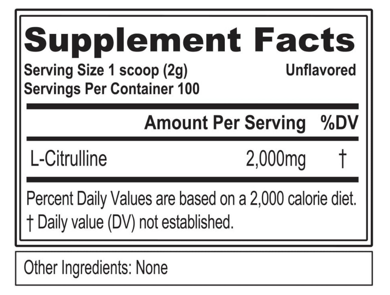 L-CITRULLINE 2000 EVL